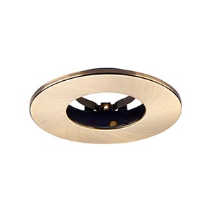 Saxby ShieldONE 65 Bezel Fixed - Antique Brass