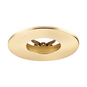 Saxby ShieldONE 75 Bezel Fixed - Satin Brass