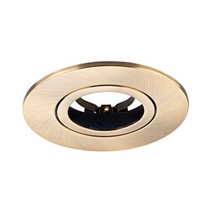 Saxby ShieldONE 75 Bezel Tilt - Antique Brass