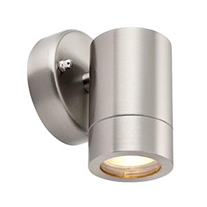 Palin 1lt wall IP44 7W Stainless Steel