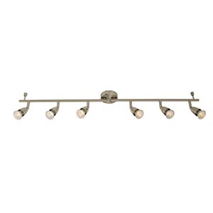Amalfi 6lt bar satin nickel 35W
