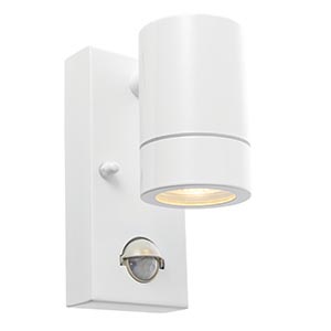 Palin PIR 1lt wall IP44 7W White