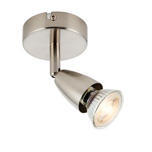 Amalfi 1lt satin nickel 7W