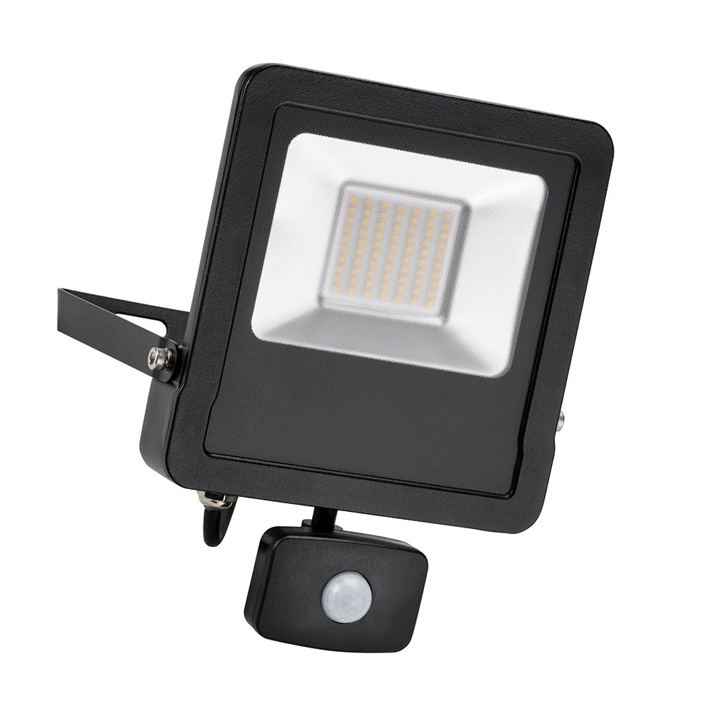 Surge PIR IP44 50W cool white
