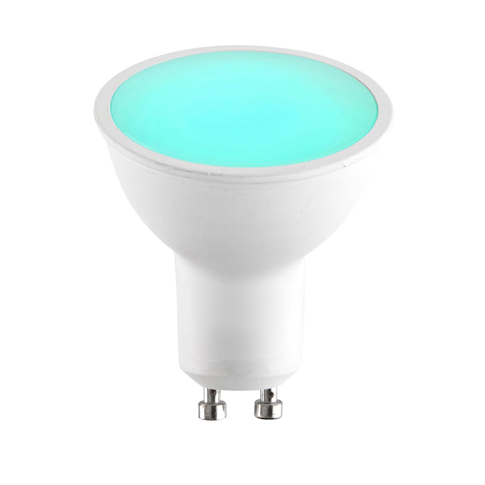 SH-LE14G45RGB, Lampadina smart Deltaco con base E14, 5 W, col. Bianco  freddo, RGB, Bianco caldo